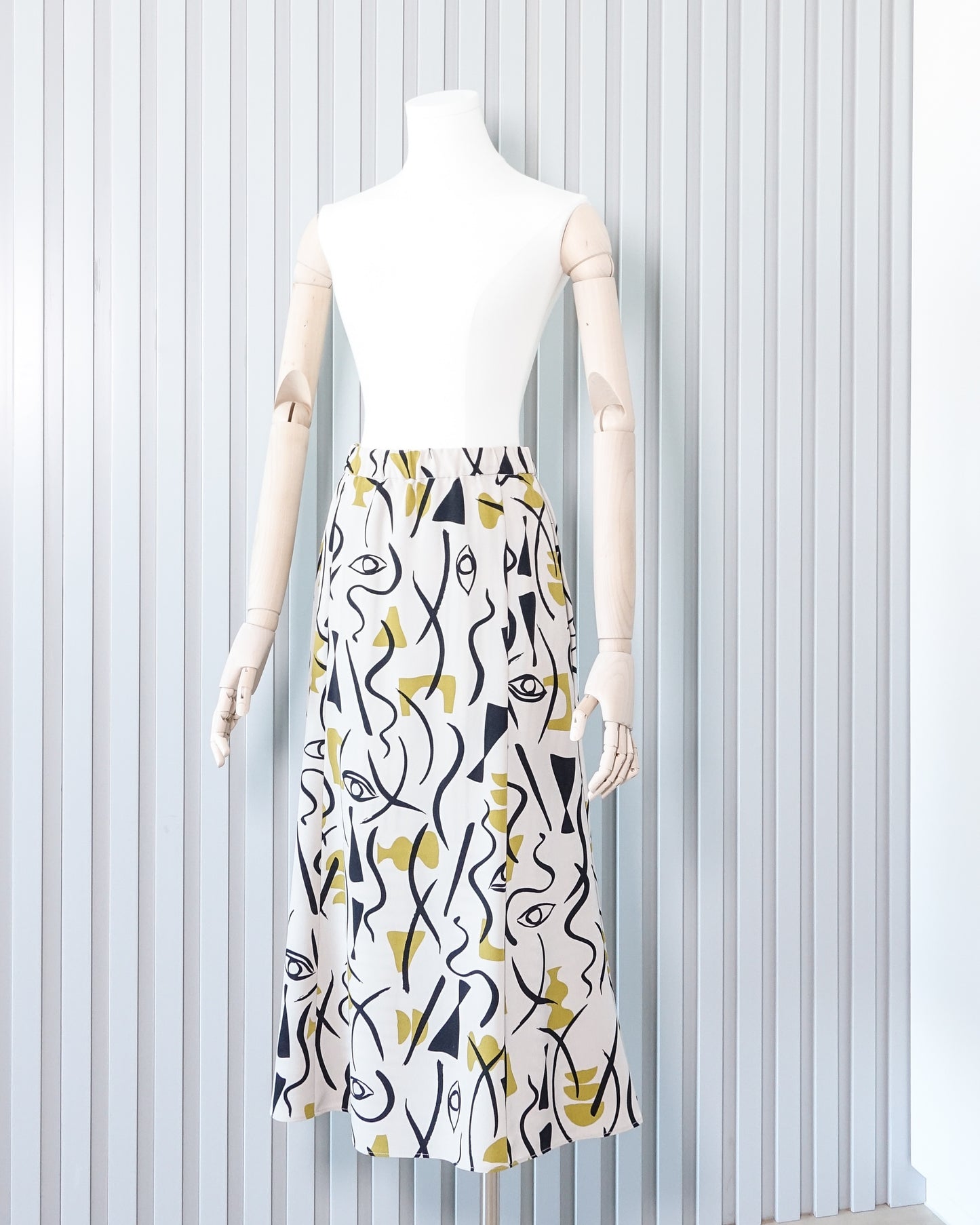 MONKI Printed Maxi Skirt 印花長裙 | KOMMONS
