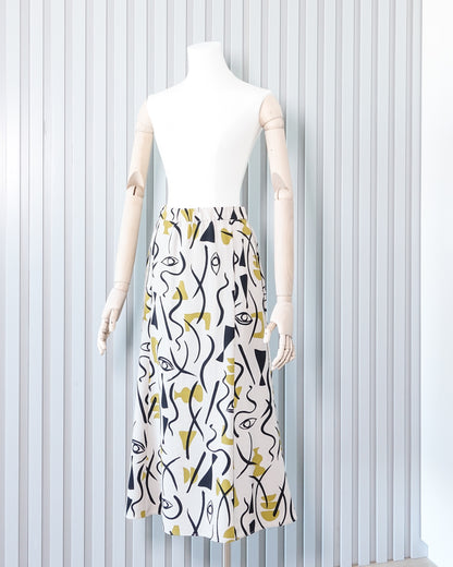 MONKI Printed Maxi Skirt 印花長裙 | KOMMONS