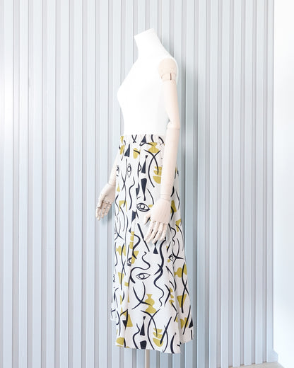 MONKI Printed Maxi Skirt 印花長裙 | KOMMONS