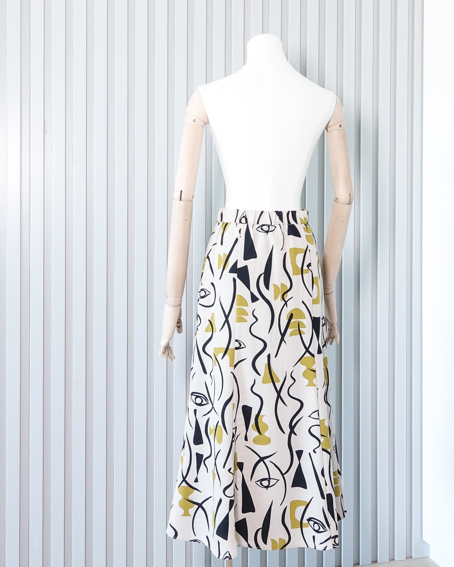 MONKI Printed Maxi Skirt 印花長裙 | KOMMONS