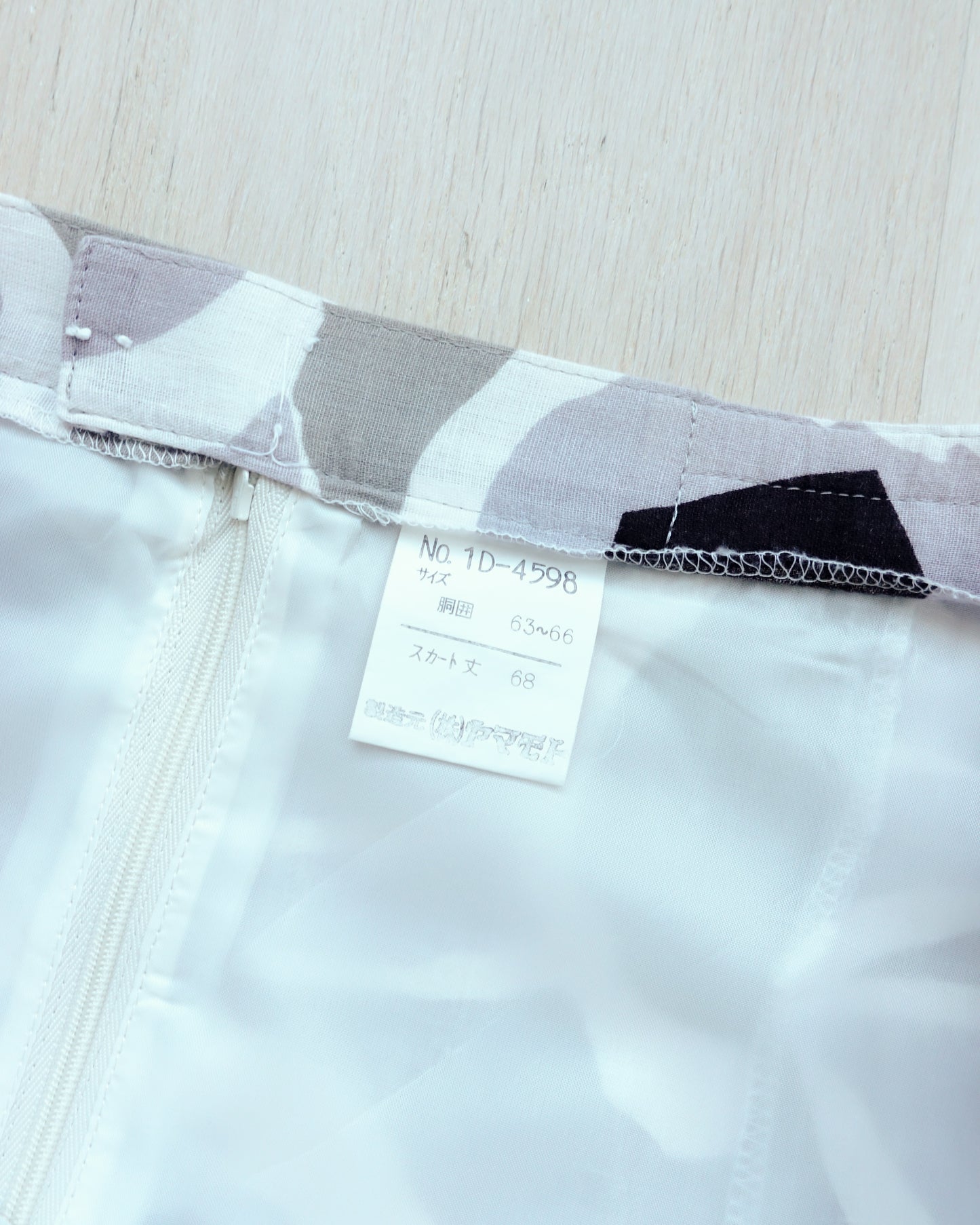 Vintage Floral Printed Skirt 花卉印花中長裙 | KOMMONS