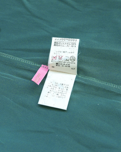 REVISITATION BY SCOTT HENSHALL Floral Chiffon Ruffle V-neck Sleeveless Midi Dress 雪紡荷葉邊V領背心連身裙 | KOMMONS