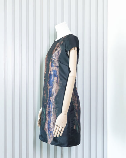 SINÉQUANONE Metallic Jacquard Fitted Dress 織錦修身連身裙 | KOMMONS
