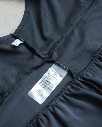 SAMANSA MOS2 Double Ruffle Waistcoat 雙層荷葉邊背心外套 | KOMMONS