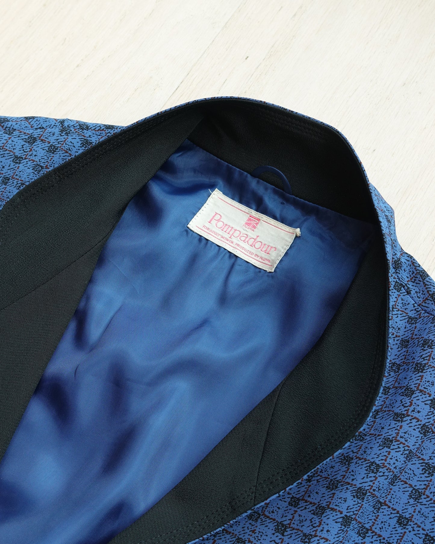 POMPADOUR Plaid Crop Jacket 格子小企領短款外套 | KOMMONS