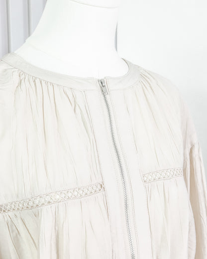 W CLOSET Crinkled Crop Jacket 皺皺短款外套 | KOMMONS