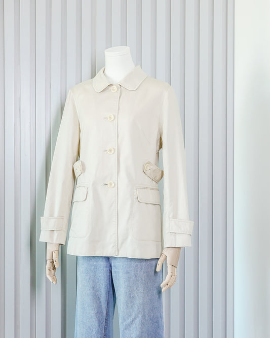 ARTICLE INCONNU Jacket with Side Waistbands 腰帶裝飾外套 | KOMMONS