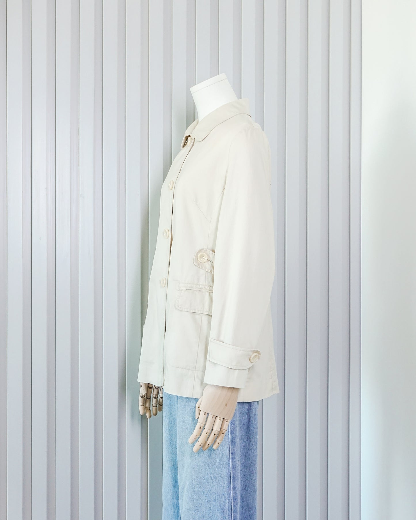 ARTICLE INCONNU Jacket with Side Waistbands 腰帶裝飾外套 | KOMMONS