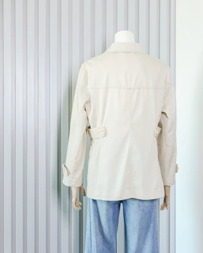 ARTICLE INCONNU Jacket with Side Waistbands 腰帶裝飾外套 | KOMMONS