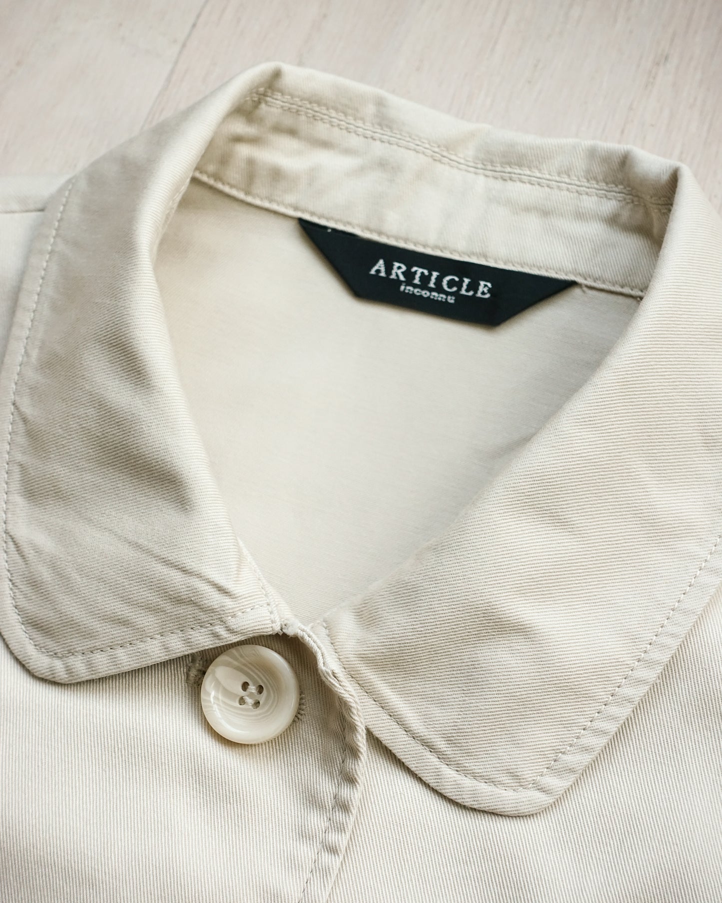 ARTICLE INCONNU Jacket with Side Waistbands 腰帶裝飾外套 | KOMMONS