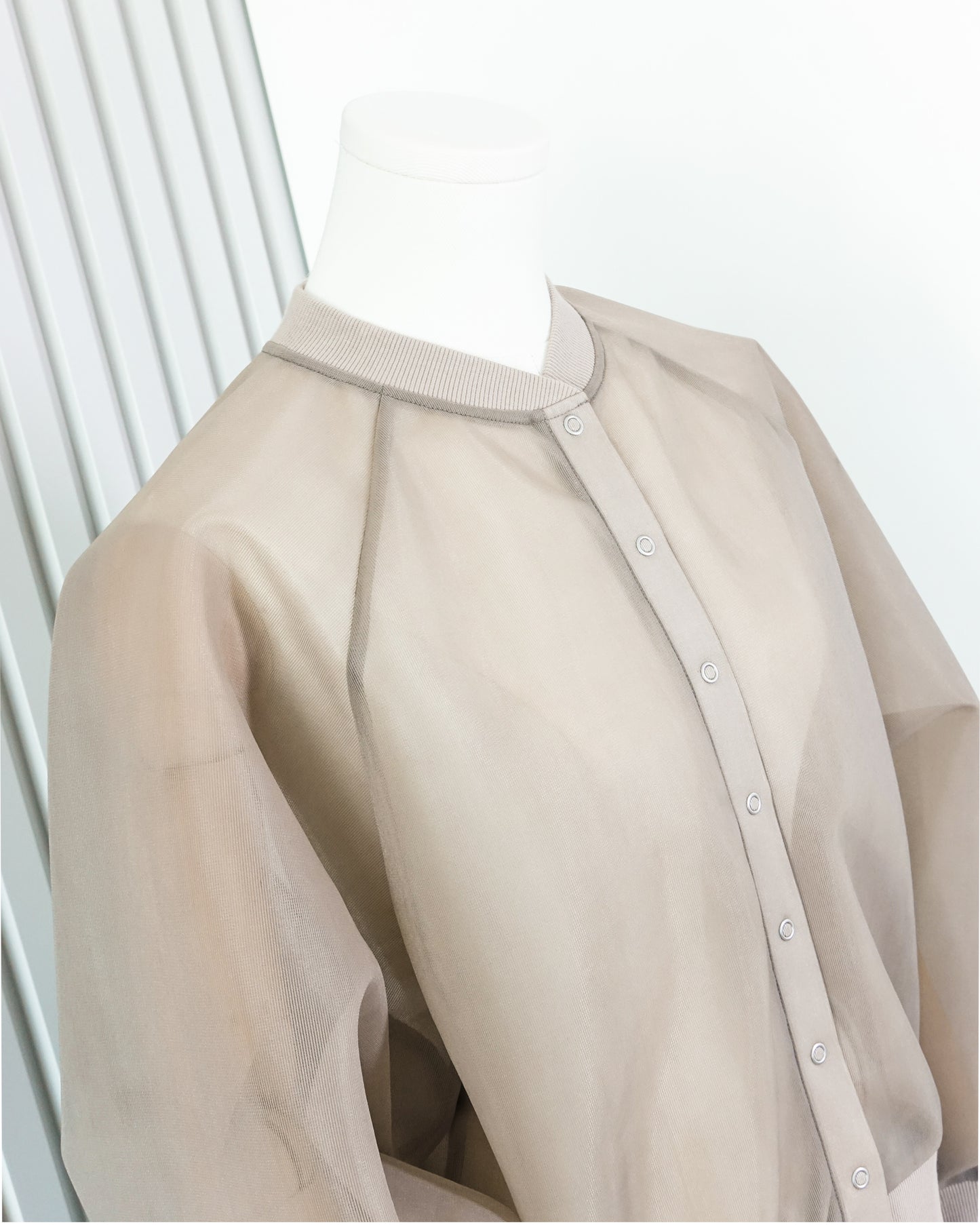 Mesh Bomber Jacket 網紗飛行外套 | KOMMONS