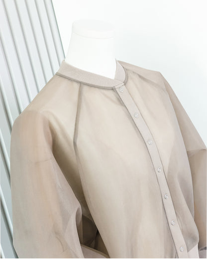 Mesh Bomber Jacket 網紗飛行外套 | KOMMONS