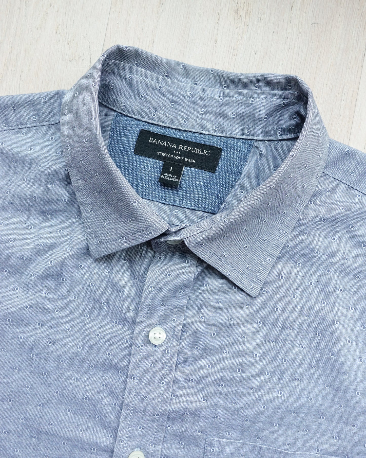 BANANA REPUBLIC Dotted Shirt 格子恤衫 | KOMMONS