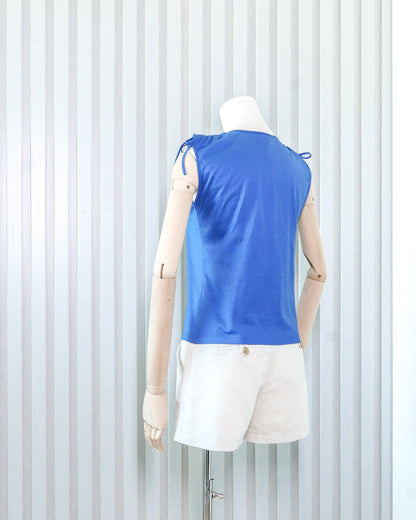 JILL STUART Ruched Shoulder Tank Top 膊頭束繩T恤背心 | KOMMONS