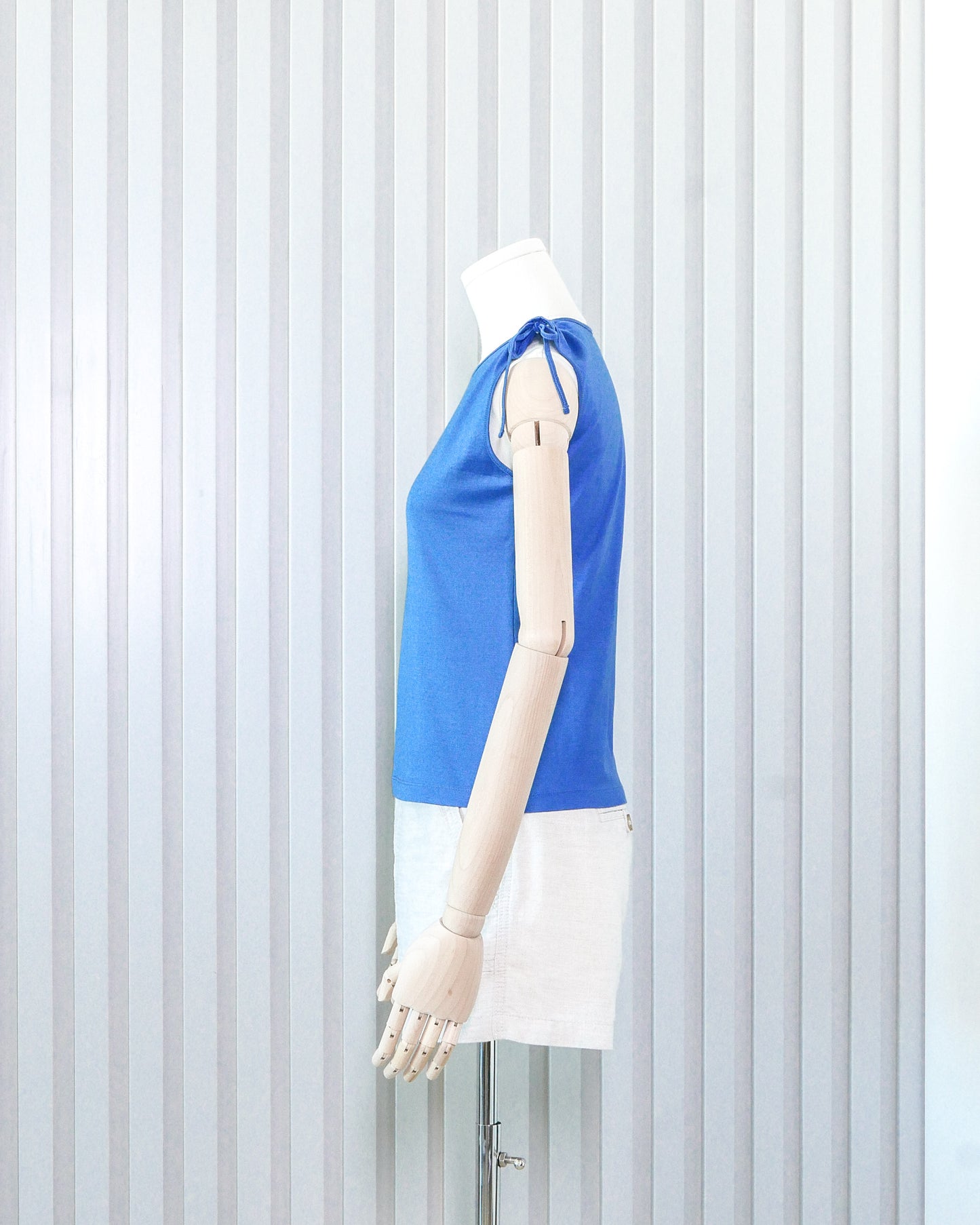 JILL STUART Ruched Shoulder Tank Top 膊頭束繩T恤背心 | KOMMONS