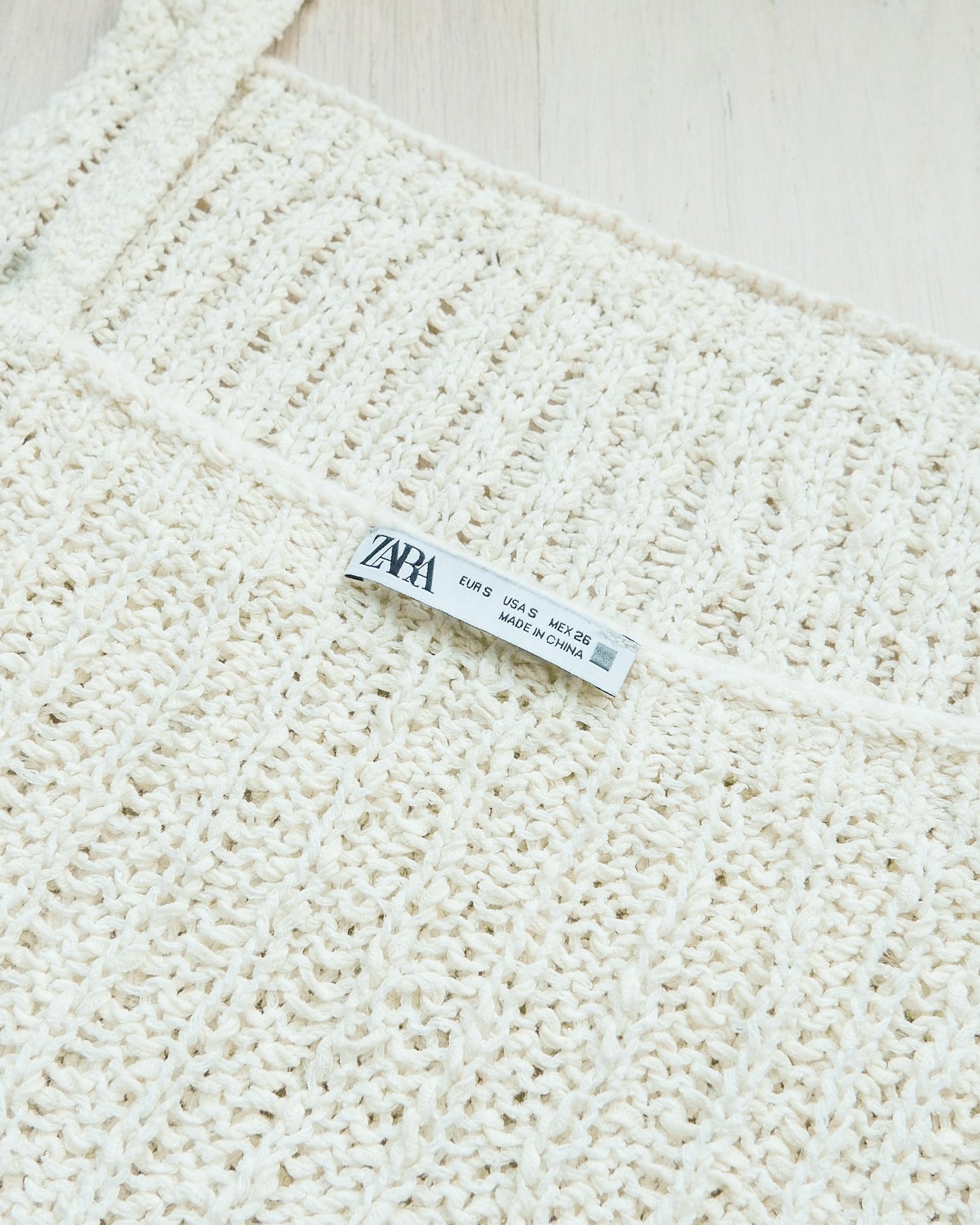 ZARA Knitted Tank Top 編織背心 | KOMMONS