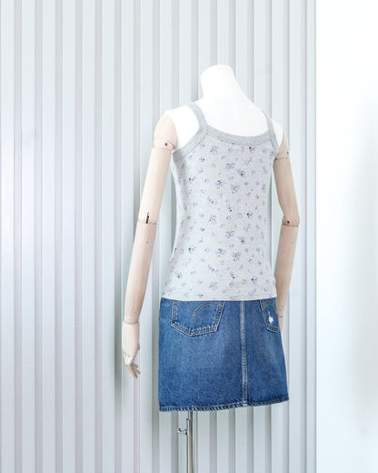 GYMPHLEX Floral Tank Top 碎花吊帶背心 | KOMMONS