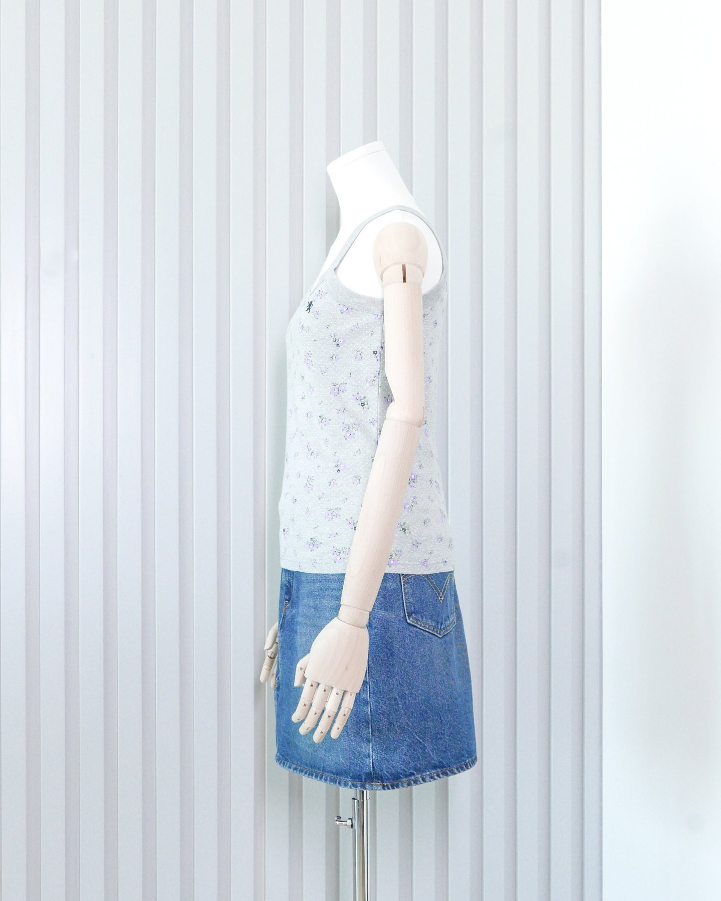 GYMPHLEX Floral Tank Top 碎花吊帶背心 | KOMMONS