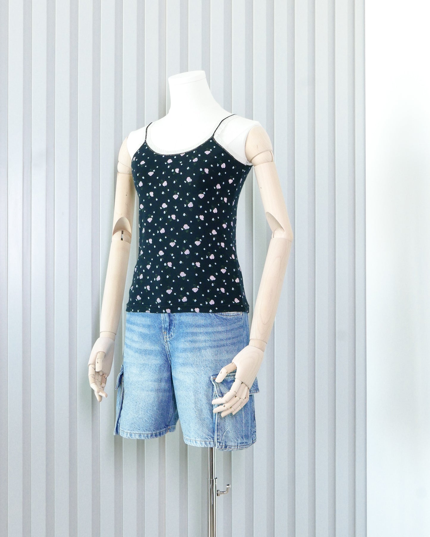 NARUE Floral Tank Top 碎花吊帶背心 | KOMMONS