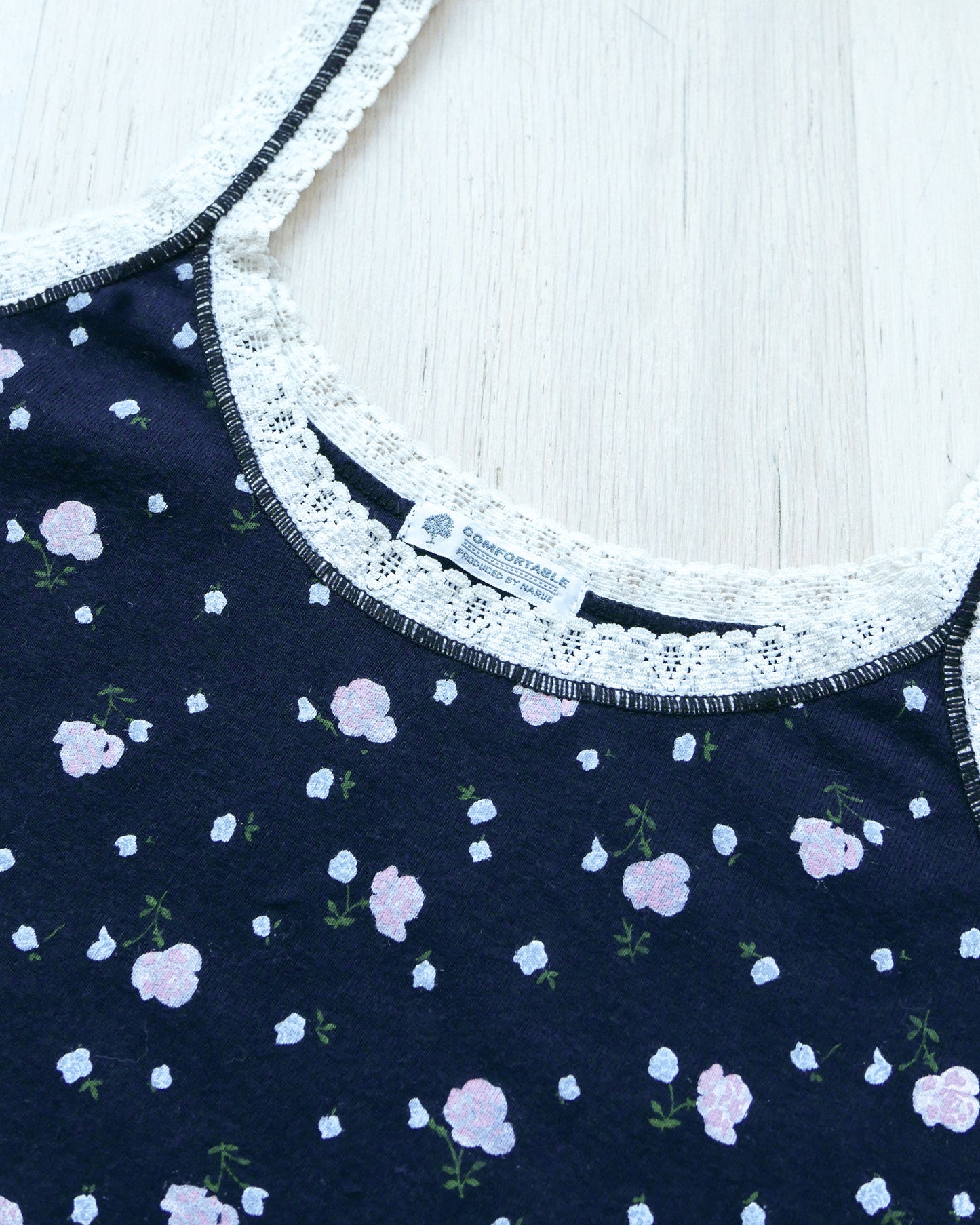 NARUE Floral Tank Top 碎花吊帶背心 | KOMMONS