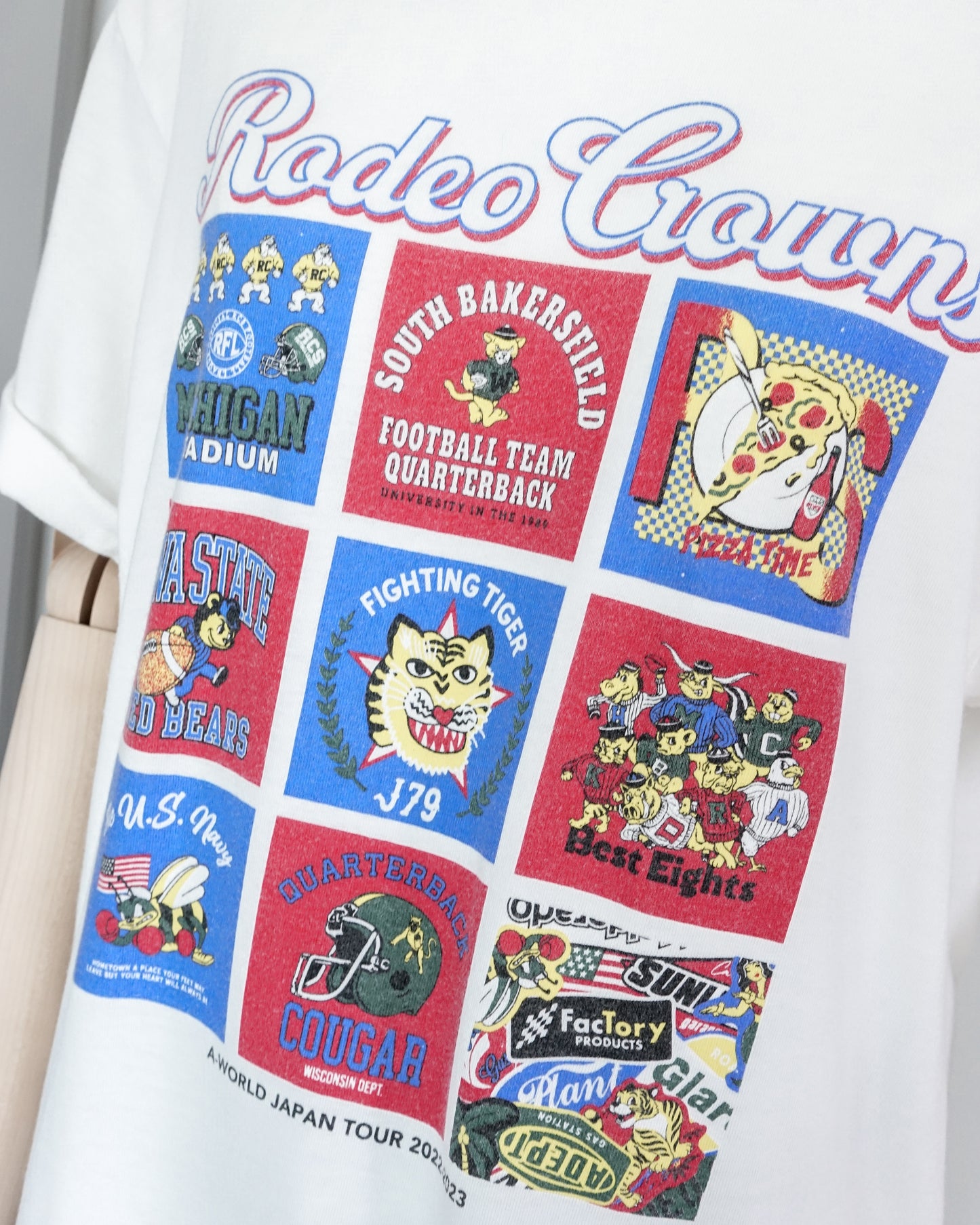 RODEO CROWNS Retro Tiger Printed T-shirt 復古老虎印花T恤 | KOMMONS