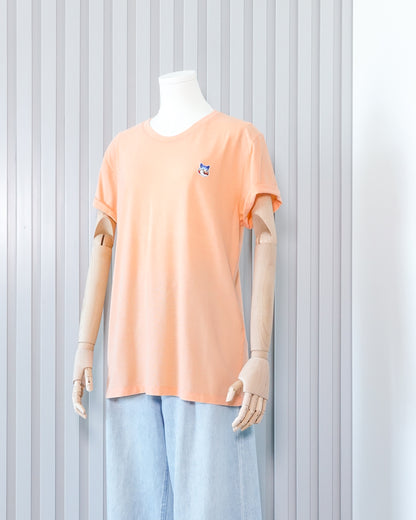MAISON KITSUNÉ Fox Head Embroidery T-shirt 狐狸頭刺繡T恤 | KOMMONS