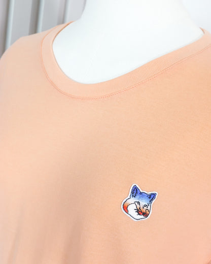 MAISON KITSUNÉ Fox Head Embroidery T-shirt 狐狸頭刺繡T恤 | KOMMONS