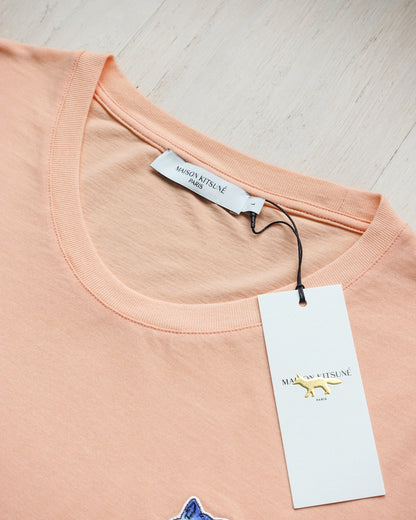 MAISON KITSUNÉ Fox Head Embroidery T-shirt 狐狸頭刺繡T恤 | KOMMONS