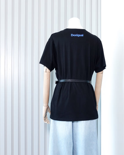 DESIGUAL Floral Printed Long T-shirt 印花長T恤 | KOMMONS