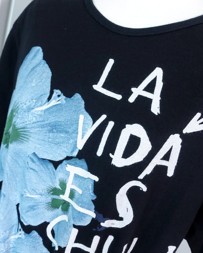 DESIGUAL Floral Printed Long T-shirt 印花長T恤 | KOMMONS