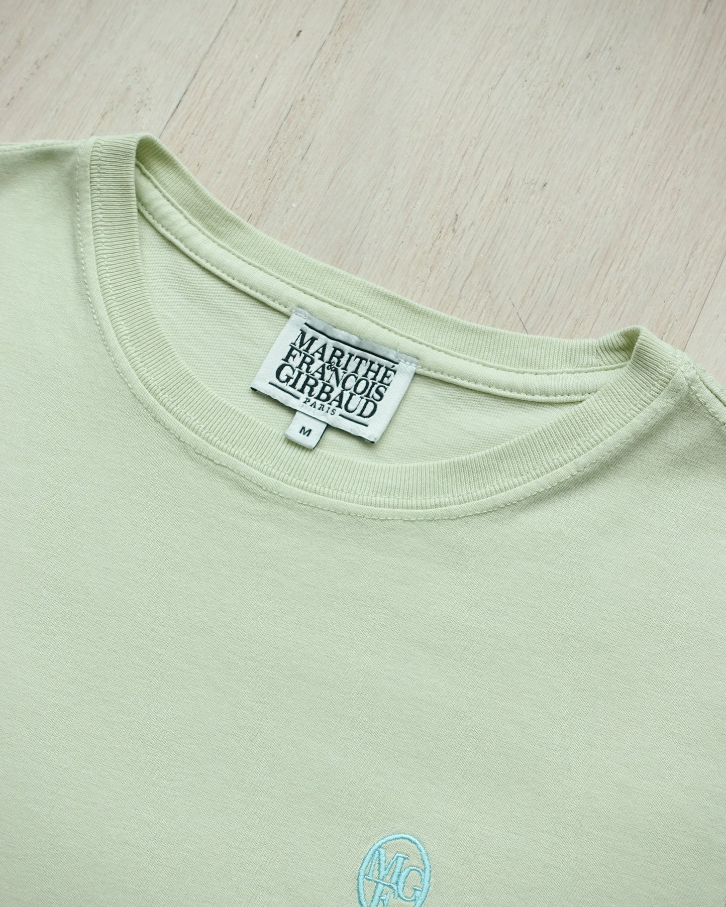 MARITHÉ + FRANÇOIS GIRBAUD Logo Embroidered T-shirt Logo刺繡T恤 | KOMMONS