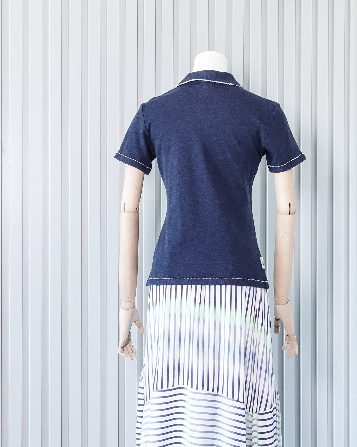 NIKE Frayed Hem Polo Shirt 破邊反領衫 | KOMMONS