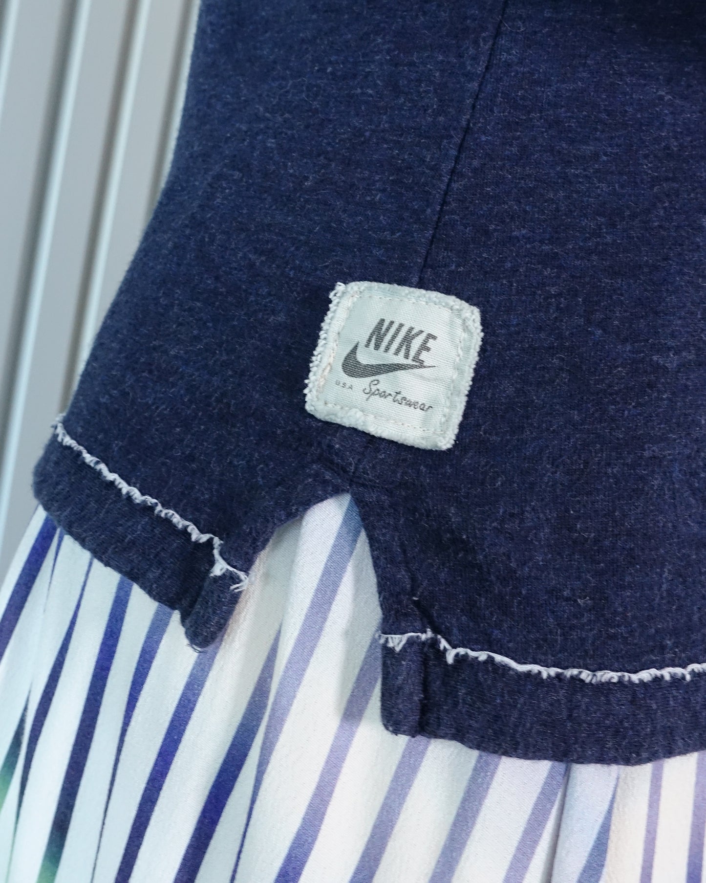 NIKE Frayed Hem Polo Shirt 破邊反領衫 | KOMMONS