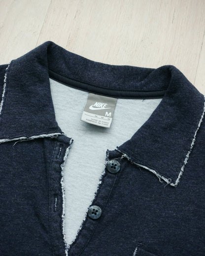 NIKE Frayed Hem Polo Shirt 破邊反領衫 | KOMMONS