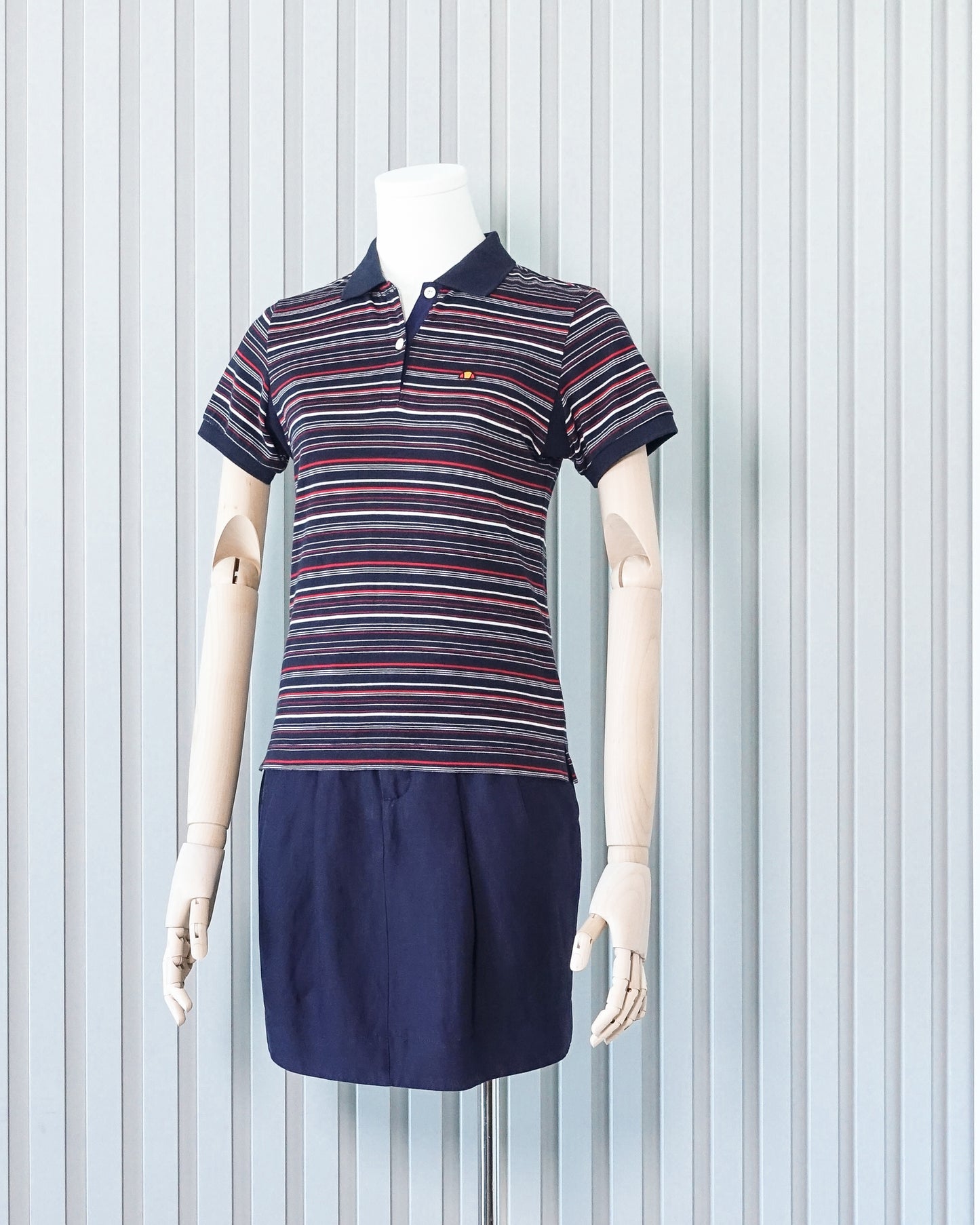 ELLESSE Striped Polo Shirt 橫間反領衫 | KOMMONS