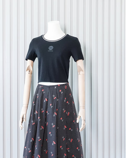 ADIDAS Athletic Crop T-shirt 運動風短T恤 | KOMMONS