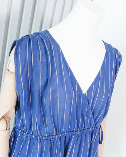 V-neck Ruched Top V領束繩上衣 | KOMMONS