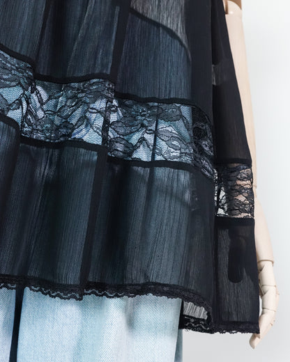 CHOUCHOU V-neck Lace Babydoll Vest V領蕾絲背心 | KOMMONS