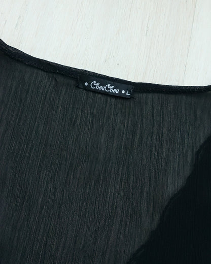 CHOUCHOU V-neck Lace Babydoll Vest V領蕾絲背心 | KOMMONS