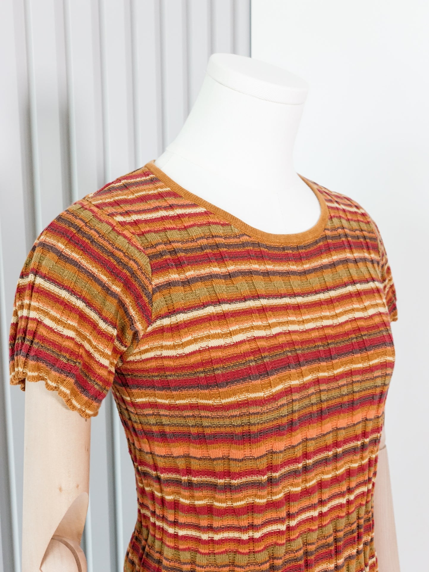 GAP Striped Short Sleeve Knitted Top 橫間短袖針織衫 | KOMMONS