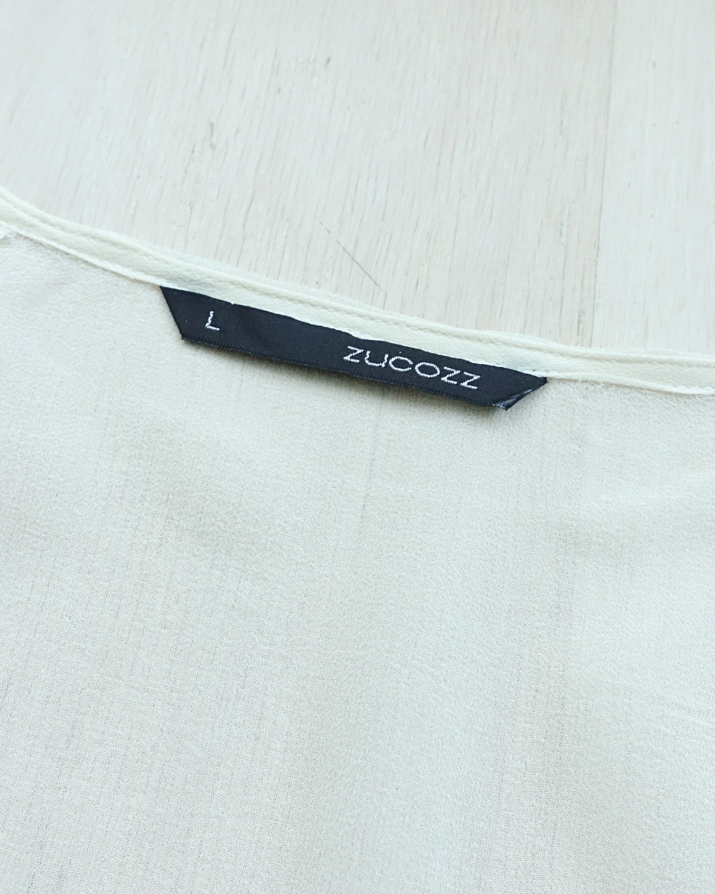 ZUCOZZ Bohemian Style Chiffon 3/4 Sleeve Top 民族風雪紡中袖上衣 | KOMMONS