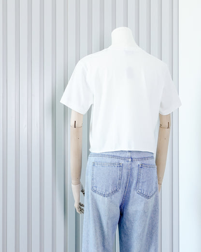 DIESEL Logo Crop T-shirt 短款T恤 | KOMMONS