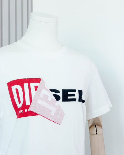 DIESEL Logo Crop T-shirt 短款T恤 | KOMMONS