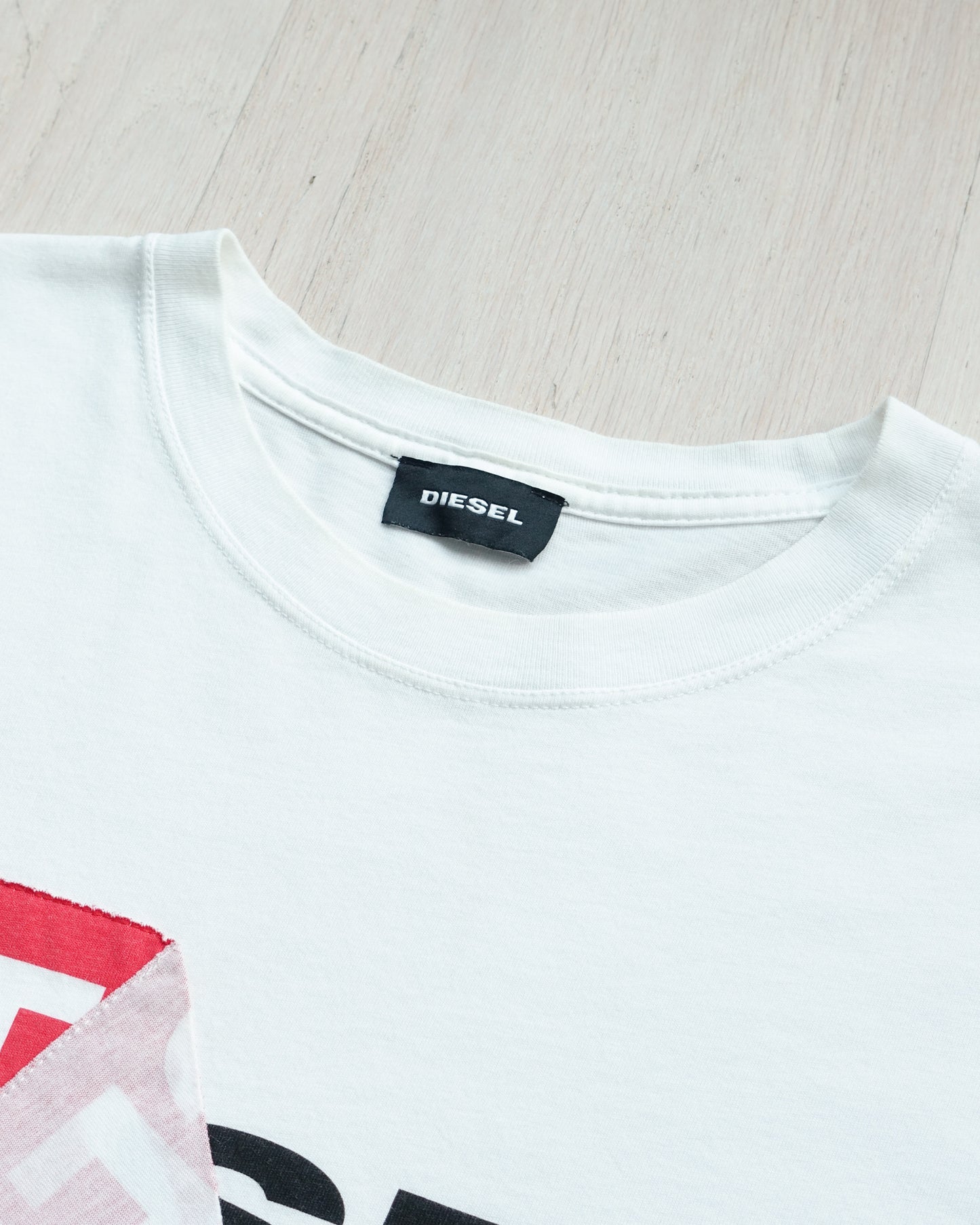 DIESEL Logo Crop T-shirt 短款T恤 | KOMMONS