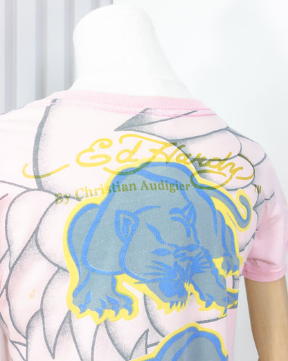 ED HARDY Printed Rhinstone T-shirt 印花閃石T恤 | KOMMONS