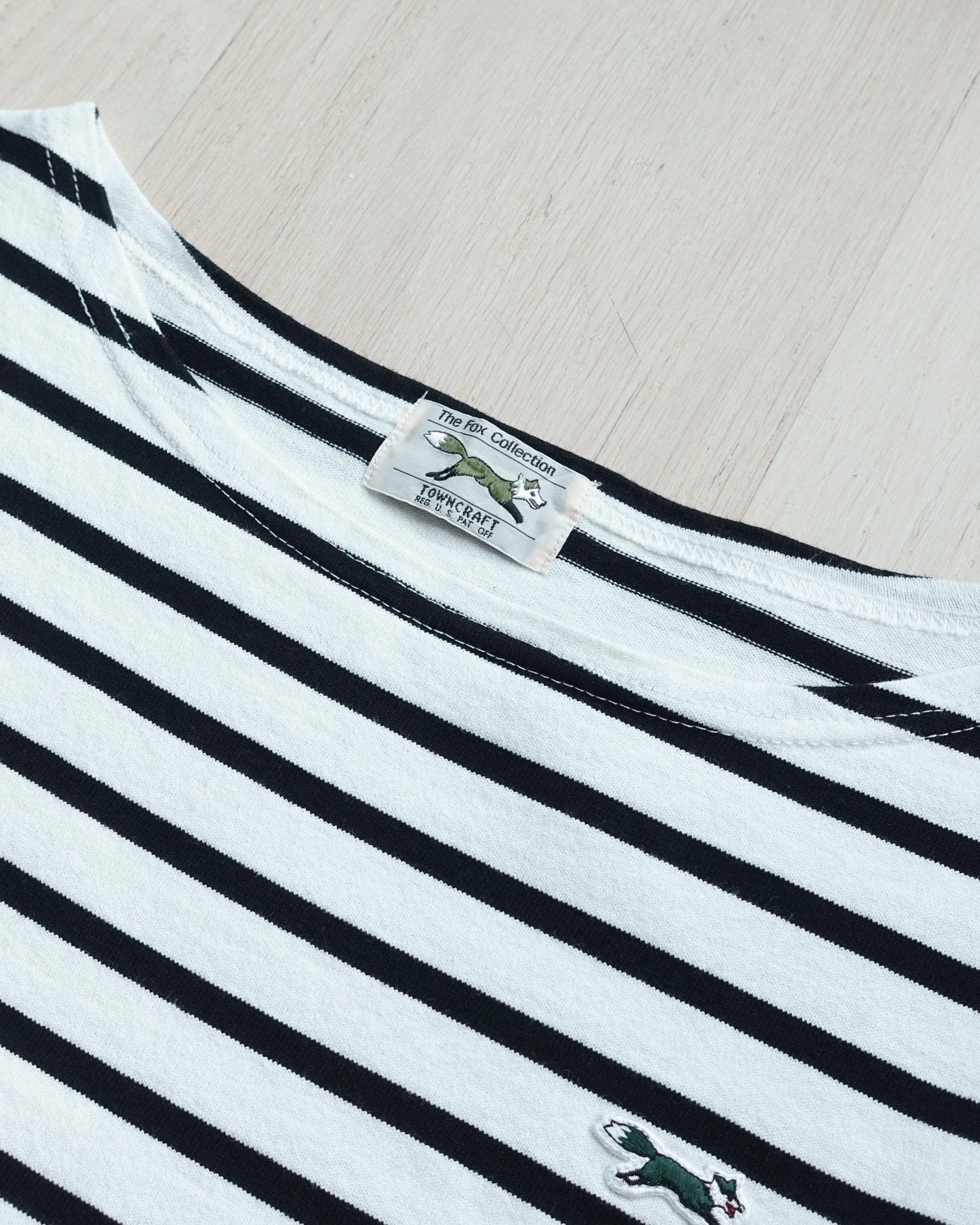 FREAK’S STORE x TOWN CRAFT The Fox Collection Striped Heavyweight T-shirt 橫間重磅T恤 | KOMMONS