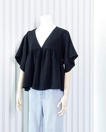 ASOS V-neck Peplum Top V領娃娃上衣 | KOMMONS