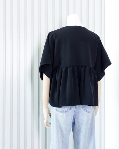 ASOS V-neck Peplum Top V領娃娃上衣 | KOMMONS