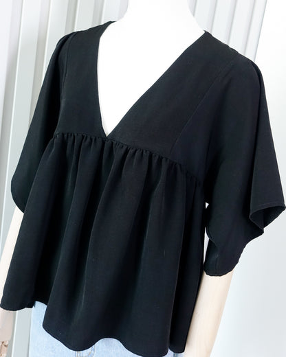 ASOS V-neck Peplum Top V領娃娃上衣 | KOMMONS