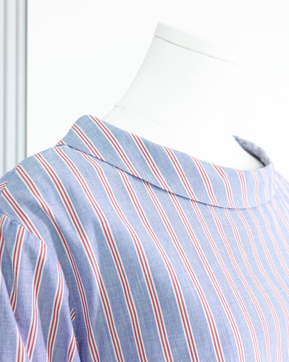 ETAM WEEKEND Striped Boat Neck Top 直間船領上衣 | KOMMONS